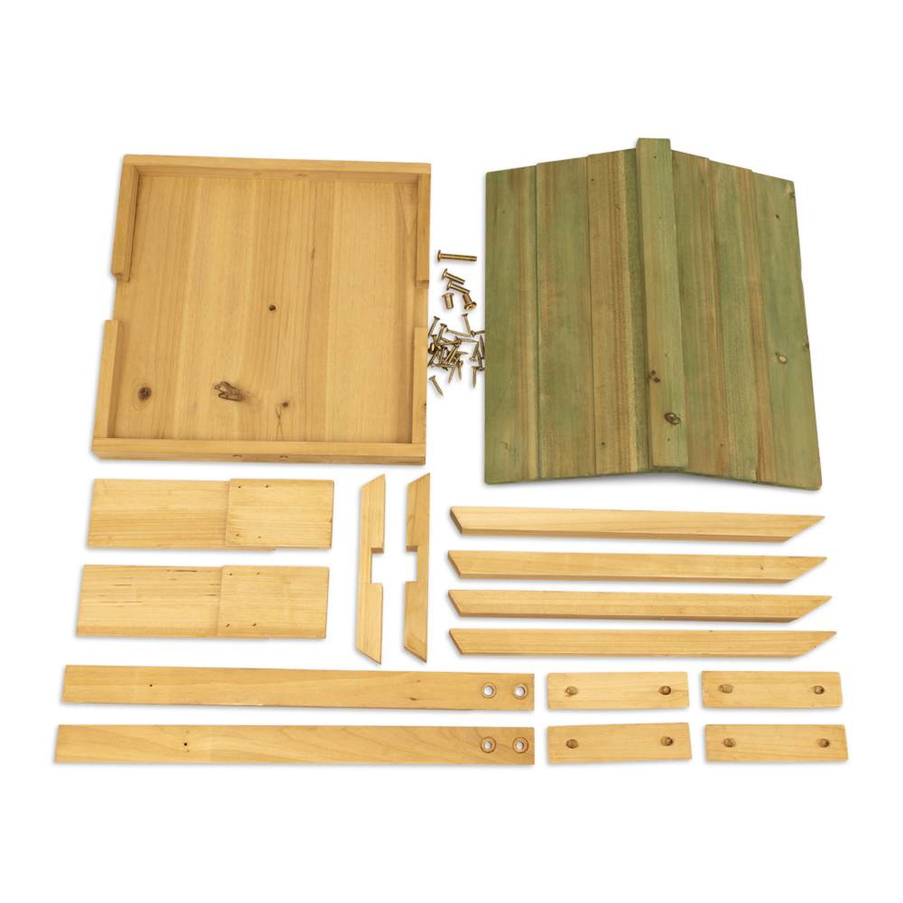 Gifts4Nature Futterhaus für Gartenvögel, grün | Gifts4Nature